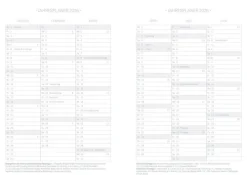 Heye Kalender Buchkalender*Design Diary Abstract 2026