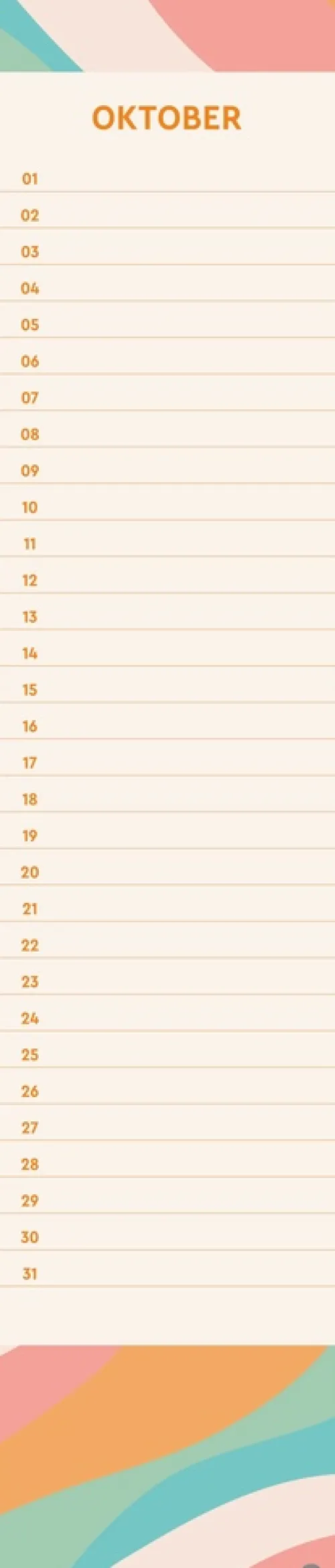 Design Geburtstagskalender Langplaner mini*Heye Clearance