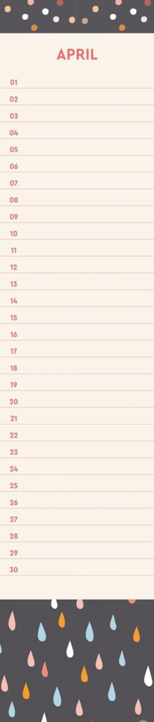 Design Geburtstagskalender Langplaner mini*Heye Clearance