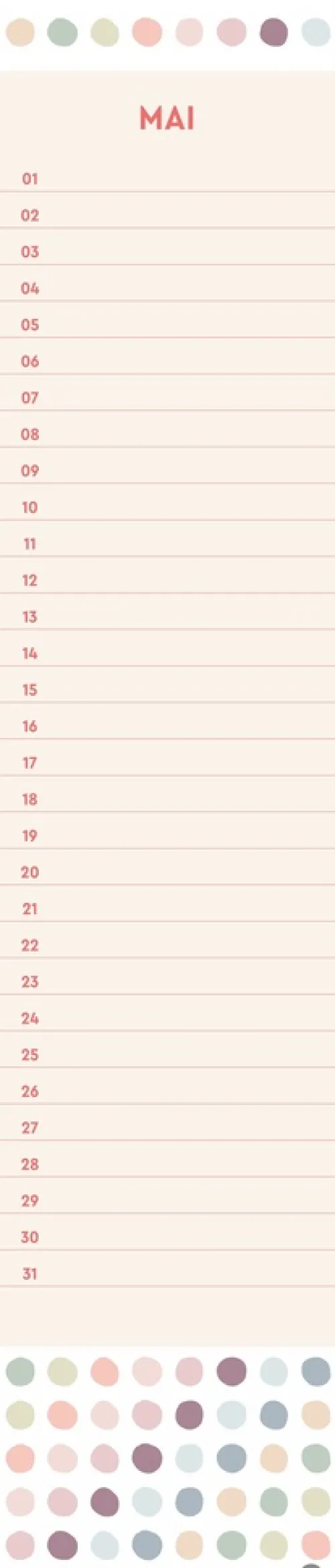 Design Geburtstagskalender Langplaner mini*Heye Clearance