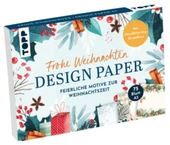 Design Paper A5 Frohe Weihnachten. Mit Handlettering-Grundkurs*frechverlag GmbH Clearance