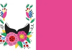 Design Paper Frida Kahlo DIN A5. Mit Falz für Klappkarten*frechverlag GmbH Online