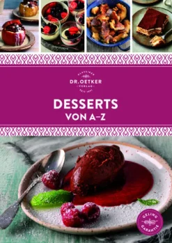 Dr. Oetker Verlag Desserts-Desserts von A-Z