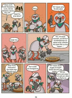 Edition Helden Comics-Detektiv Spatz und die gebrochene Feder