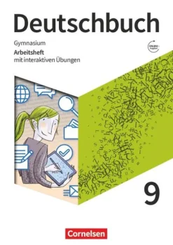 Deutschbuch Gymnasium 9. Schuljahr. Zu den Ausgaben Allgemeine Ausgabe, Niedersachsen - Arbeitsheft mit interaktiven Übungen auf scook.de*Cornelsen Verlag GmbH Sale