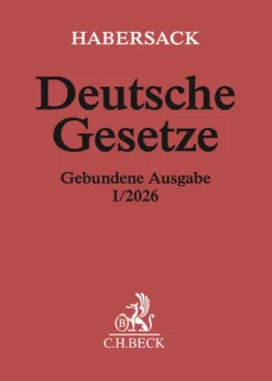 Deutsche Gesetze Gebundene Ausgabe I/2026*C.H. Beck