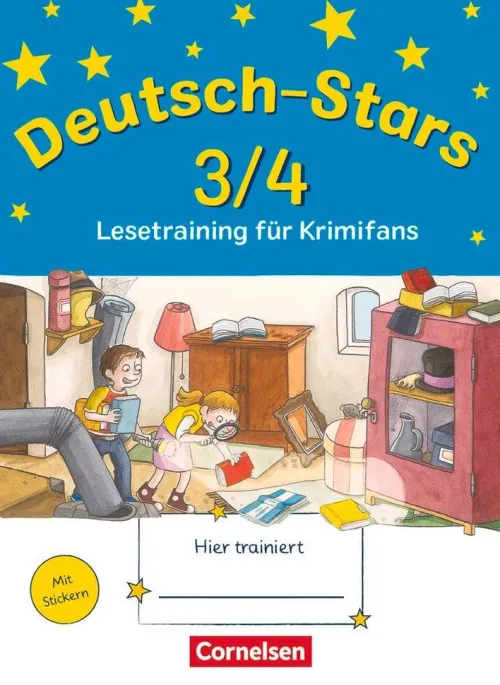 Oldenbourg Schulbuchverl. Nach Schulform·Grundschule|Nach Schulform·Förderschule-Deutsch-Stars 3/4. Lesetraining für Krimifans
