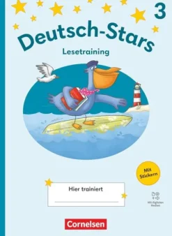 Deutsch-Stars 3. Schuljahr - Lesetraining Ausgabe 2025 - Übungsheft*Cornelsen Verlag GmbH Best