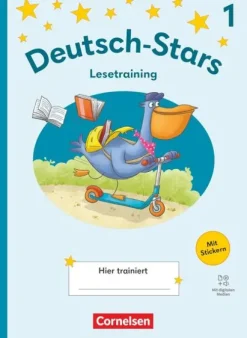 Deutsch-Stars 1. Schuljahr - Lesetraining Ausgabe 2025 - Übungsheft*Cornelsen Verlag GmbH