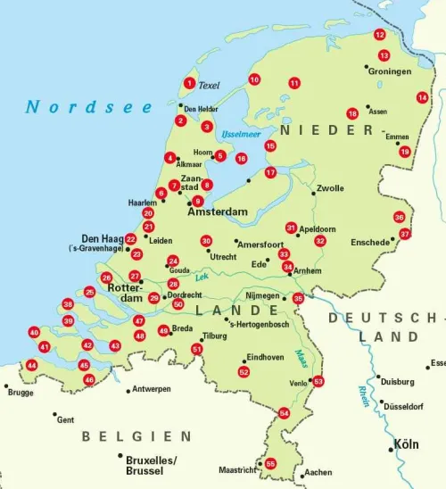 Die 55 schönsten E-Bike-Touren in den Niederlanden*BVA Bielefelder Verlag Outlet