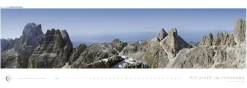 Edition Panorama GmbH Immerwährender Kalender*Die Alpen im Panorama