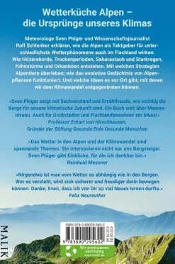 Malik Verlag Geowissenschaft*Die Alpen und wie sie unser Wetter beeinflussen