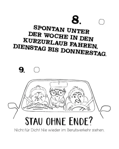 PLAZA Ruhestand-Die Bucket List für Rentner