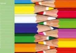 Die bunte Welt der Stifte - Geburtstagskalender (Wandkalender immerwährend DIN A3 quer)*Calvendo Outlet