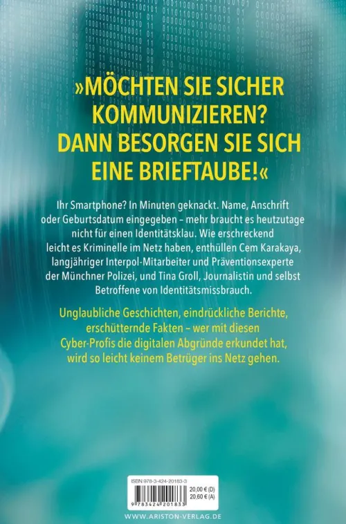 Die Cyber-Profis*Ariston Verlag Sale