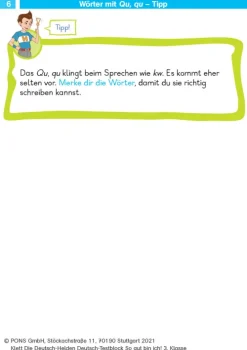 Die Deutsch-Helden: Deutsch-Testblock So gut bin ich! 3. Klasse*Klett Lerntraining