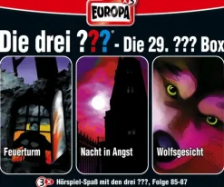 Kinder Sony Music Entertainment Hörspiele·Kinder- & Jugendhörspiele-Die drei ??? Box 29. Folgen 85 - 87 (drei Fragezeichen) 3 CDs