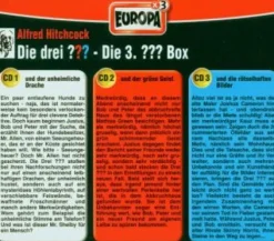 Sony Music Entertainment Hörspiele·Kinder- & Jugendhörspiele*Die drei ??? Box 03. Folgen 7-9 (drei Fragezeichen). 3 CDs