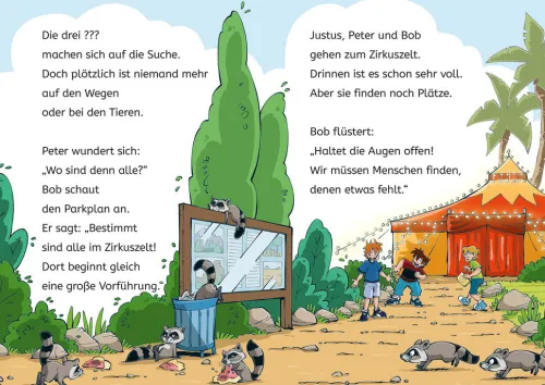 Franckh-Kosmos 6-10 Jahre*Die drei ??? Kids, Bücherhelden 1. Klasse, Diebe im Tierpark