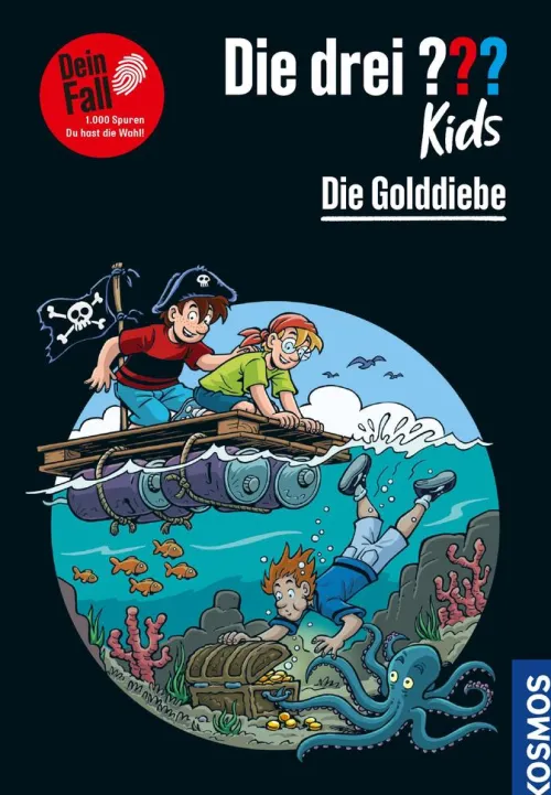 Die drei ??? Kids Dein Fall, Die Golddiebe (drei Fragezeichen Kids)*Franckh-Kosmos Clearance