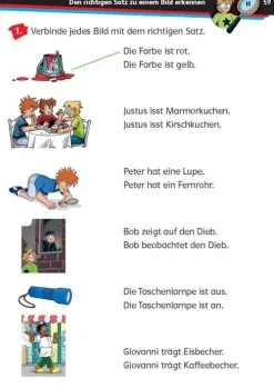 Klett Lerntraining Quali Trainer·Grundschule|Grundschule·Deutsch*Die drei ??? Kids: Mein Übungsheft Deutsch 1. Klasse - Schreiben lernen