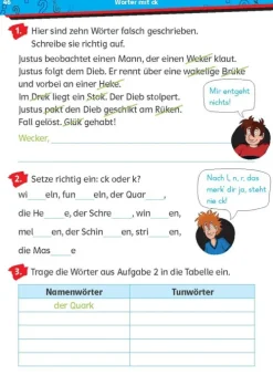 Klett Lerntraining Quali Trainer·Grundschule|Grundschule·Deutsch*Die drei ??? Kids: Mein Übungsheft Deutsch 2. Klasse - Richtig schreiben
