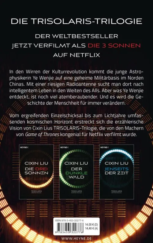 Heyne Taschenbuch Außerirdische / Ufos*Die drei Sonnen