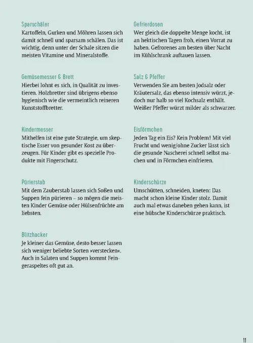 Die einfachsten Kleinkind-Rezepte aller Zeiten*Trias Outlet