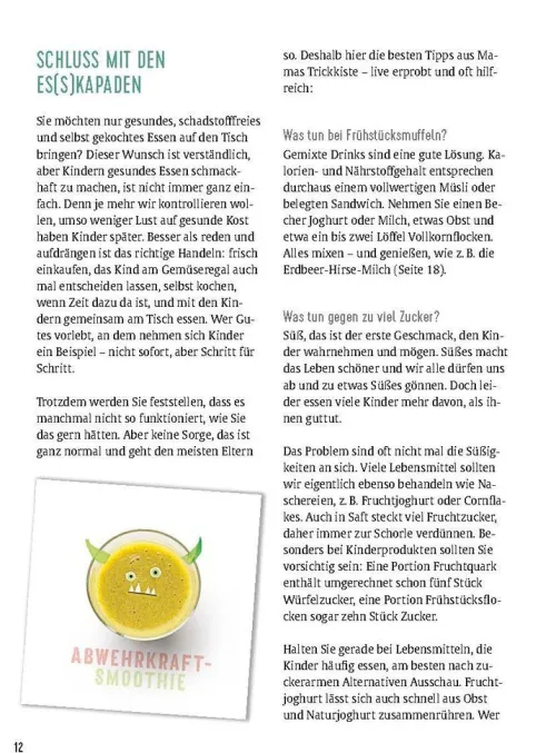 Die einfachsten Kleinkind-Rezepte aller Zeiten*Trias Outlet