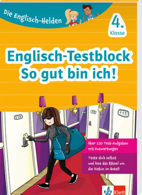 Die Englisch-Helden Englisch-Testblock So gut bin ich! 4. Klasse*Klett Lerntraining Online
