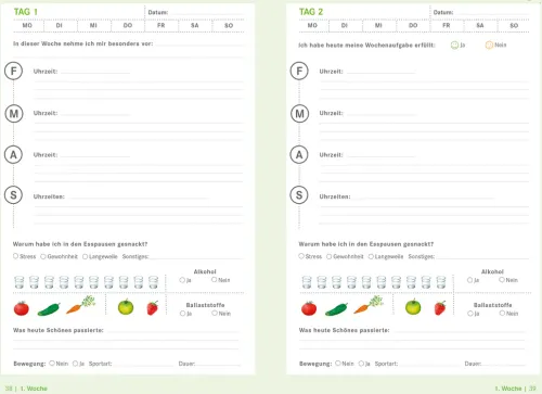 ZS Verlag Gesundheit-Die Ernährungs-Docs - Mein Ernährungstagebuch