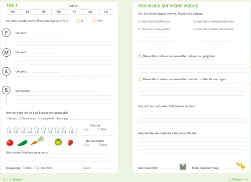 ZS Verlag Gesundheit-Die Ernährungs-Docs - Mein Ernährungstagebuch