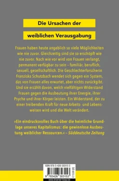 Droemer Taschenbuch Sachbücher-Die Erschöpfung der Frauen