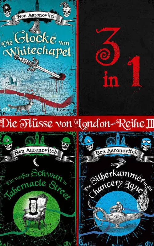 dtv Verlagsgesellschaft Urban Fantasy|Fantasy-Die Flüsse von London-Reihe III
