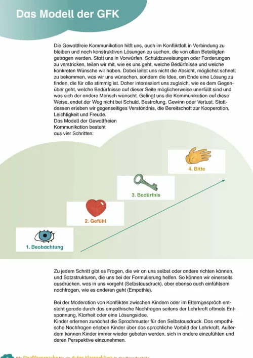Die Giraffensprache für ein gutes Klassenklima in der Grundschule*Verlag an der Ruhr GmbH