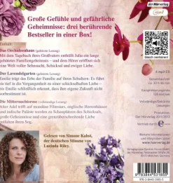 Hoerverlag DHV Der Romane·Nach Ländern|Romane·Liebesromane-Die große Box: Das Orchideenhaus - Der Lavendelgarten - Die Mitternachtsrose