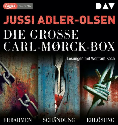 Die große Carl-Mørck-Box 1*Der Audio Verlag GmbH Outlet