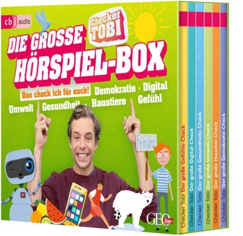 cbj audio Kinder- & Jugendbücher·Wissen & Sachbücher*Die große Checker-Tobi-Hörspiel-Box