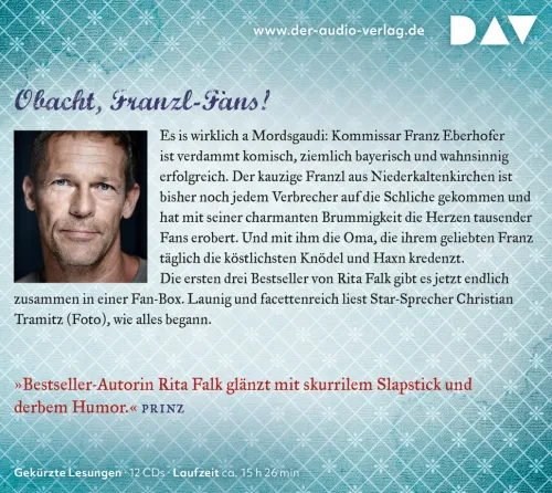 Der Audio Verlag GmbH Krimis & Thriller·Polizeiarbeit & Forensik|Krimis & Thriller·Humor-Die große Franz-Eberhofer-Box