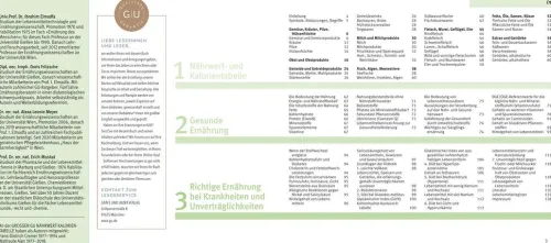 Die große GU Nährwert-Kalorien-Tabelle 2026/27*Graefe und Unzer Verlag Discount
