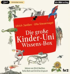 Kinder Hoerverlag DHV Der Kinder- & Jugendbücher·Wissen & Sachbücher-Die große Kinder-Uni Wissens-Box
