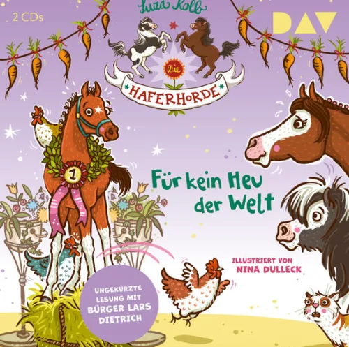 Die Haferhorde - Für kein Heu der Welt,2 Audio-CDs*Der Audio Verlag, DAV New