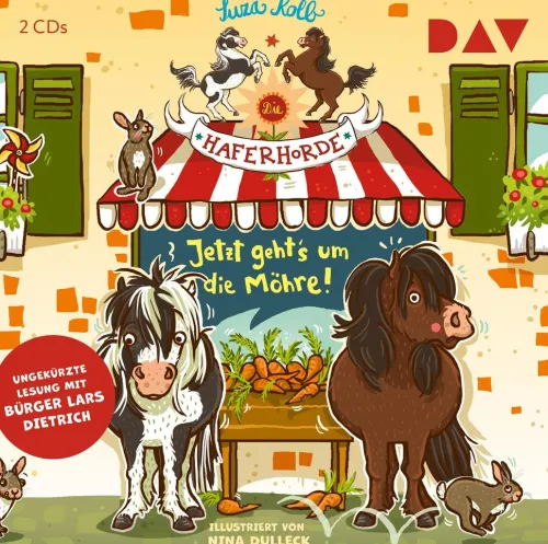 Der Audio Verlag GmbH Kinder- & Jugendbücher·Romane & Erzählungen|Kinder- & Jugendbücher·Nach Alter*Die Haferhorde 12: Jetzt geht's um die Möhre!