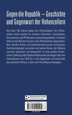 Propyläen Verlag Wirtschaft-Die Hohenzollern und die Nazis