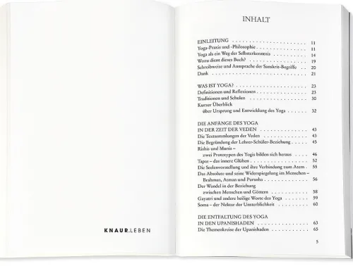 Die kleine Yoga-Philosophie*Knaur MensSana TB Clearance