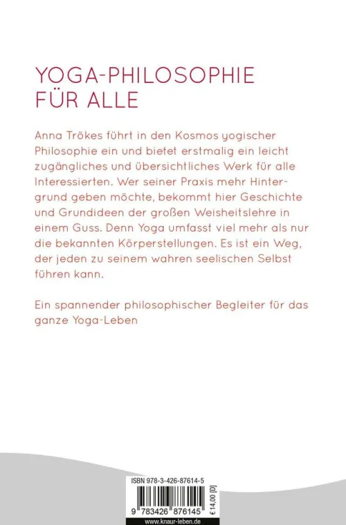 Die kleine Yoga-Philosophie*Knaur MensSana TB Clearance