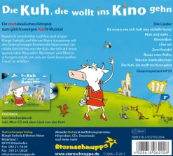 Die Kuh, die wollt ins Kino gehn,1 Audio-CD*Sternschnuppe Online