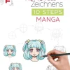 frechverlag GmbH Artbooks & Handbücher-Die Kunst des Zeichnens 10 Steps - Manga