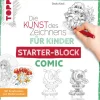 frechverlag GmbH Artbooks & Handbücher-Die Kunst des Zeichnens für Kinder Starter-Block - Comic