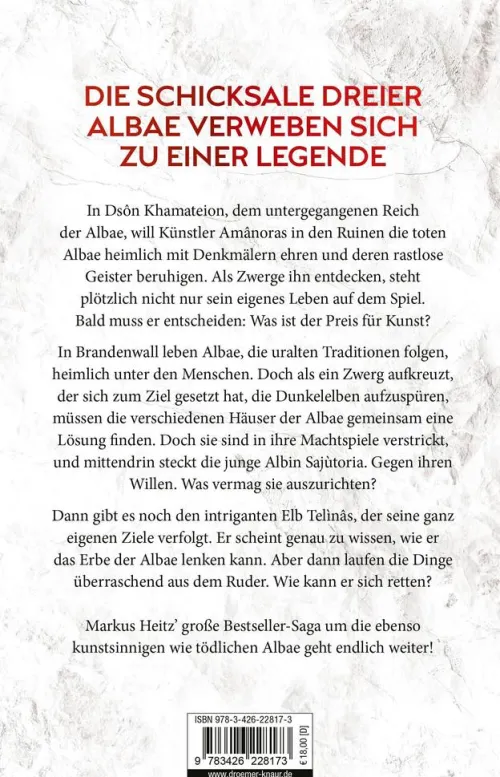 Knaur HC High Fantasy*Die Legenden der Albae - Dunkles Erbe